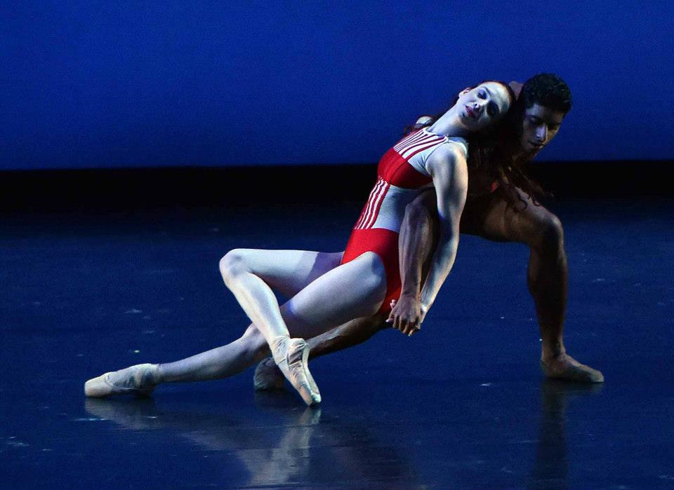 Choreografie: Blushing - s Amarem Ramasarem, prvním sólistou New York City Ballet
